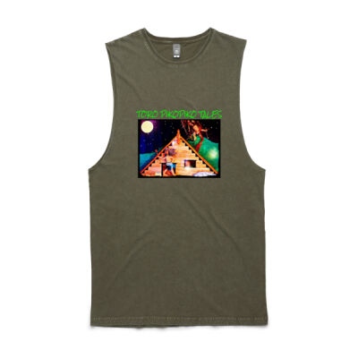 Volume #1 Adults - Mens Stone Wash Barnard Tank Thumbnail